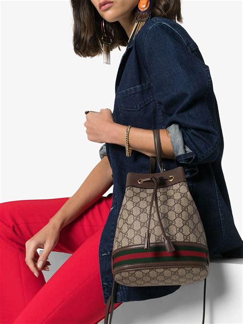 small gucci bucket bag|Gucci bucket bag ophidia.